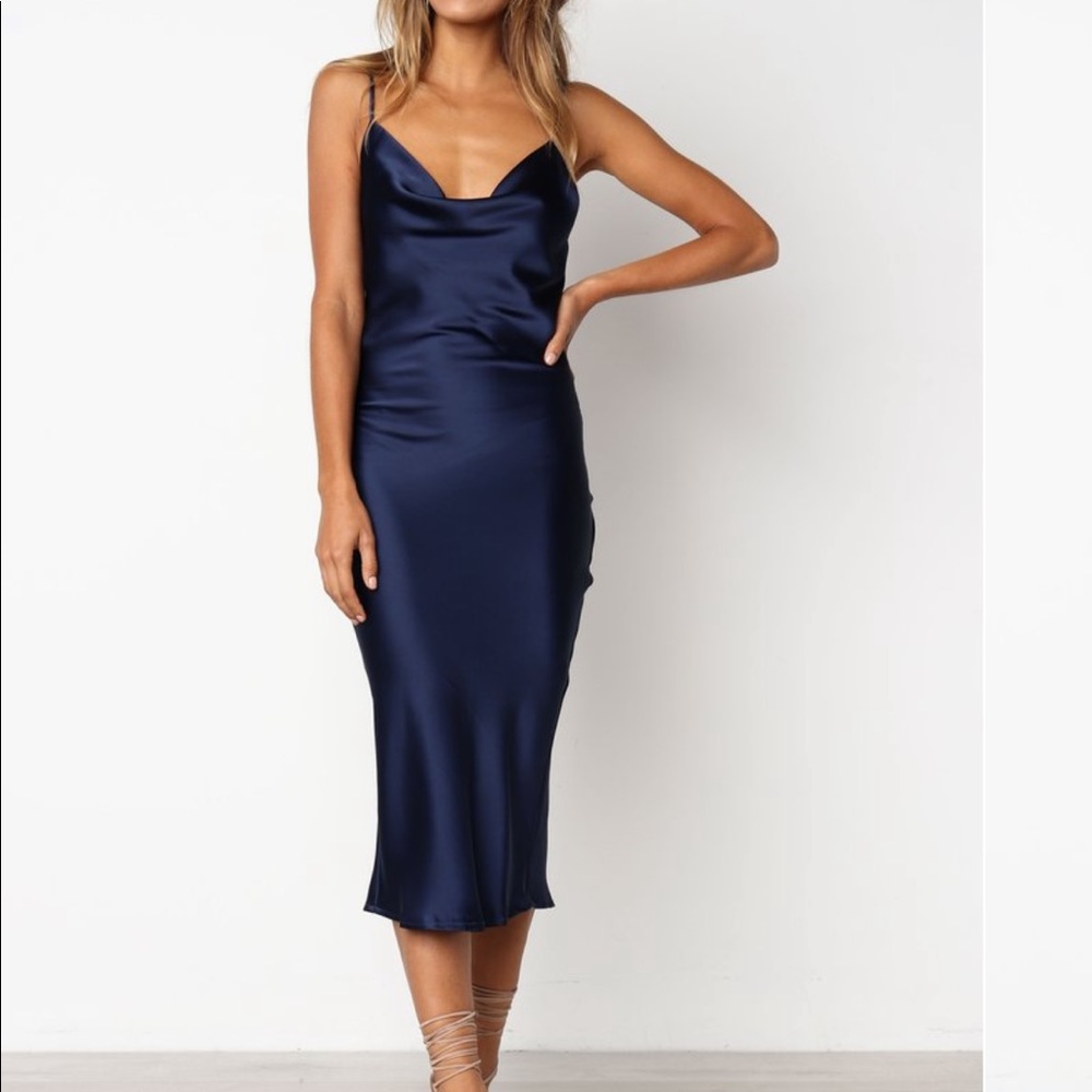 Petal & Pup Persia Dress in Navy